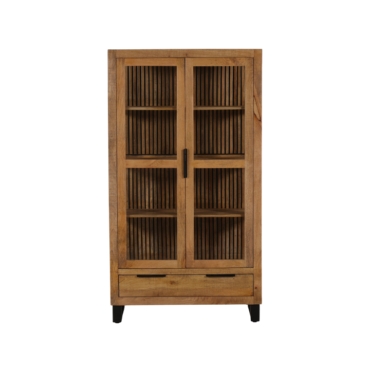 Vitrine Gladys bois de mangue