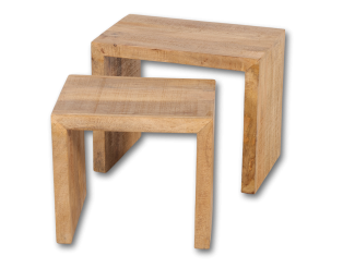 Gladys Set de 2 tables d'appoints