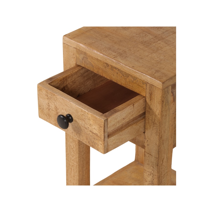 Table d'appoint Gladys HT75 bois de mangue