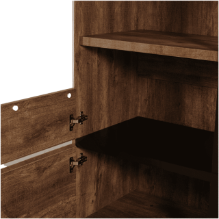 Vitrine Seba country/noir