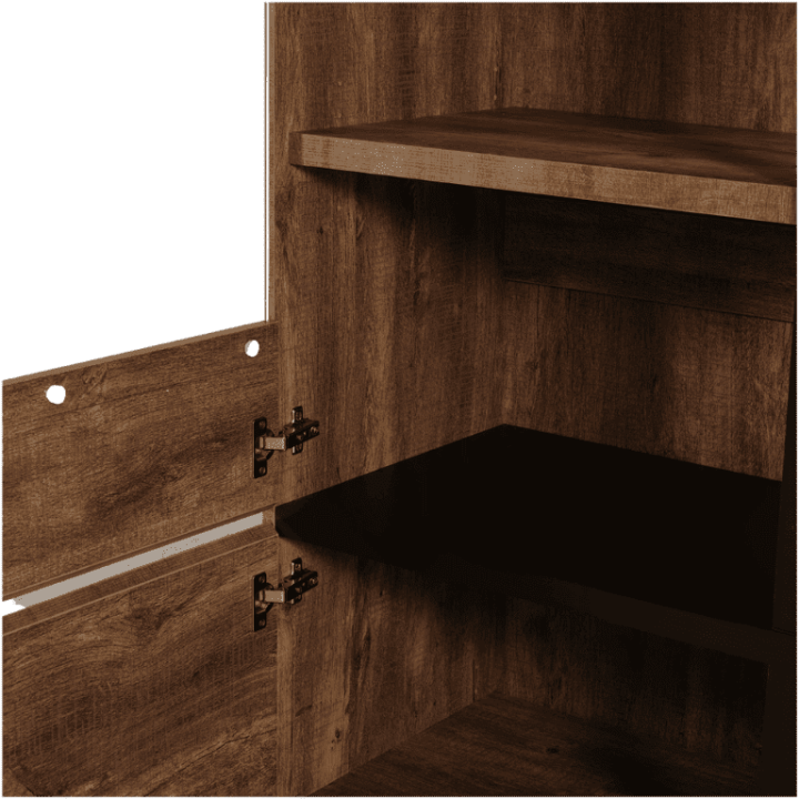 Vitrine Seba country/noir
