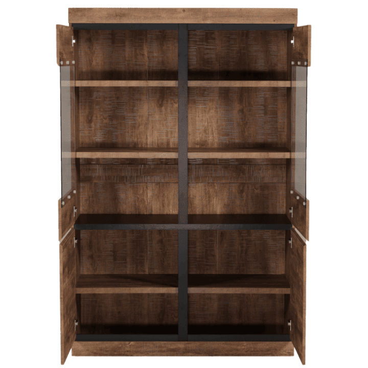 Vitrine Seba country/noir