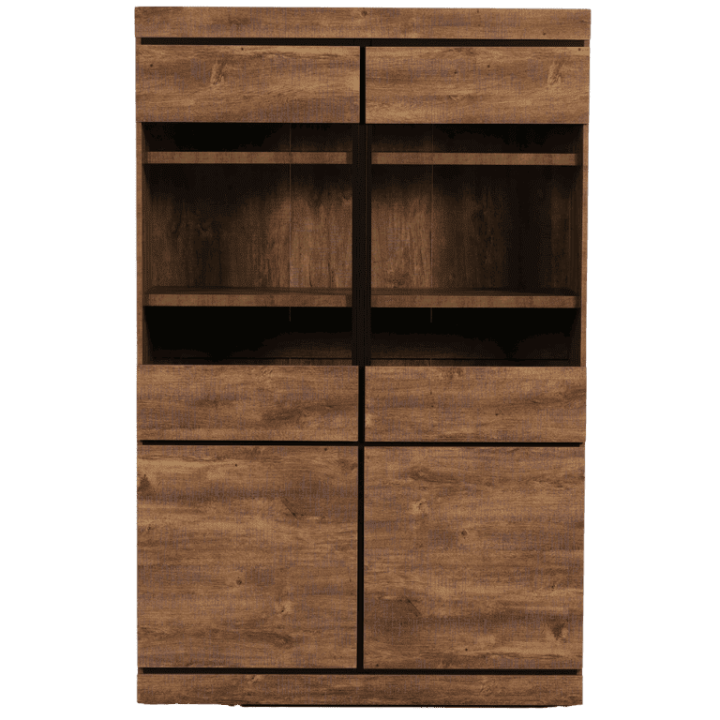 Vitrine Seba country/noir
