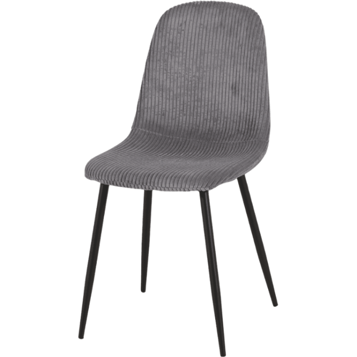MIA - Chaise grise foncé 16