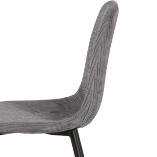 MIA - Chaise grise foncé 16