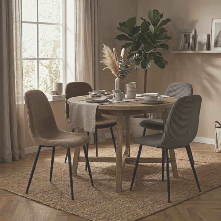 MIA - Chaise grise foncé 16