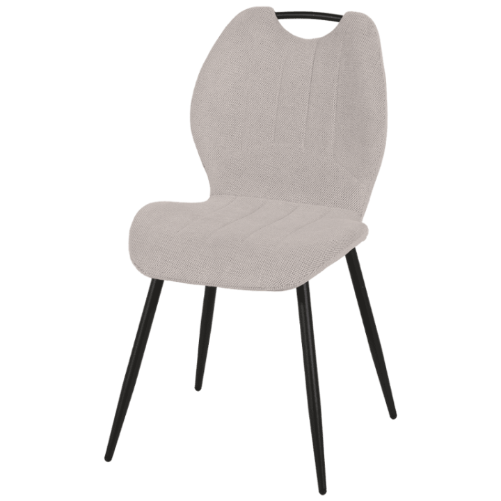 Chaise Darcy gris clair