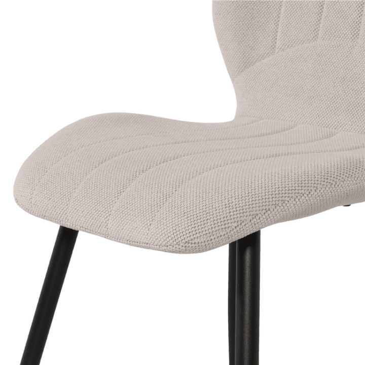 Chaise Darcy gris clair