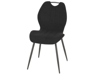 Chaise Darcy noir