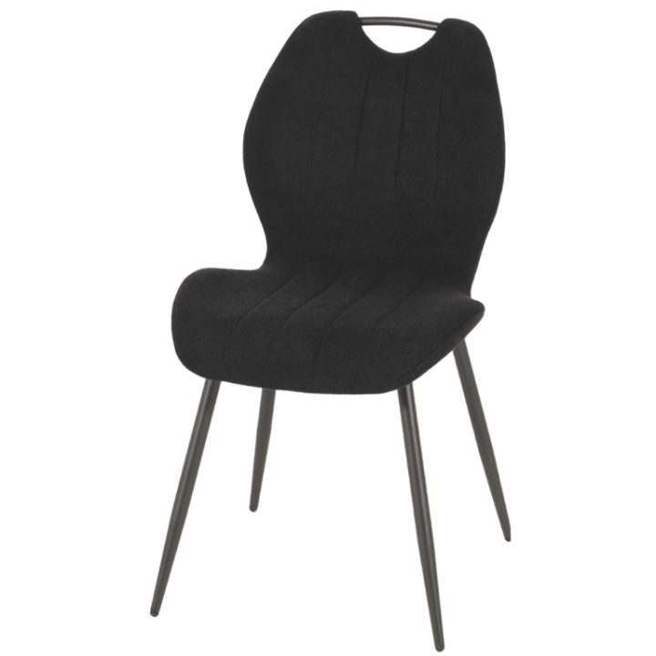 Chaise Darcy noir
