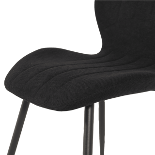 Chaise Darcy noir
