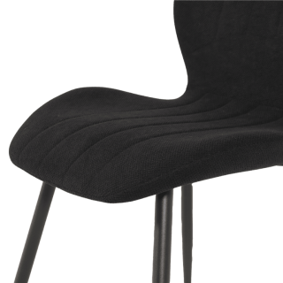 Chaise Darcy noir
