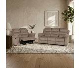 Salon 3 + 2 places Romain beige