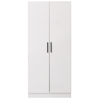 Armoire 2 portes 80 cm blanc R8012