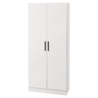 Armoire 2 portes 80 cm blanc R8012
