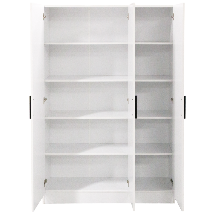 Armoire 3 portes 120 cm Blanc R8013