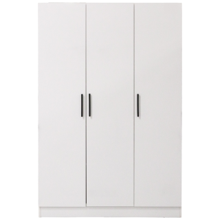 Armoire 3 portes 120 cm Blanc R8013