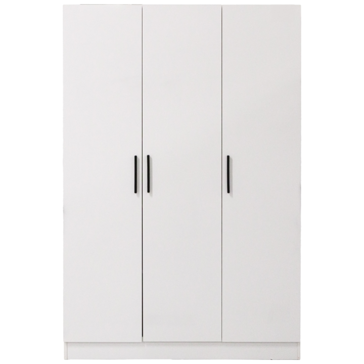 Armoire 3 portes 120 cm Blanc R8013
