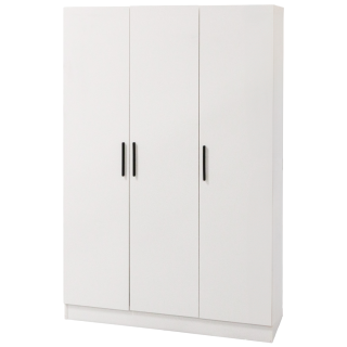 Armoire 3 portes 120 cm Blanc R8013