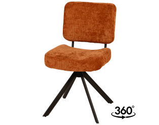 Chaise Gloria orange