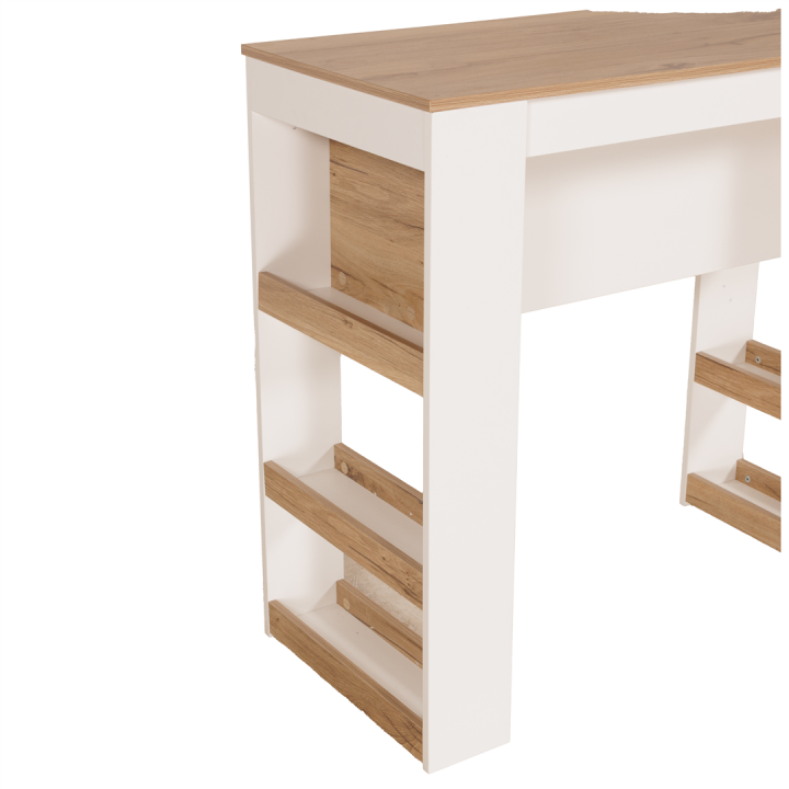 Juna - Table bar avec rangements