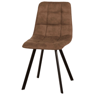 Chaise en taupe stella udc8025