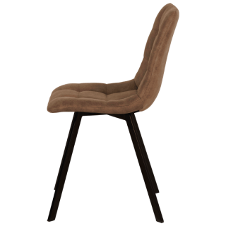 Chaise en taupe stella udc8025