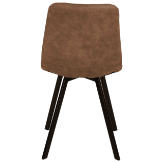 Chaise en taupe stella udc8025