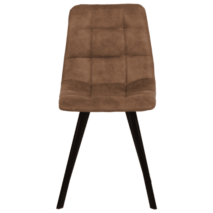 Chaise en taupe stella udc8025