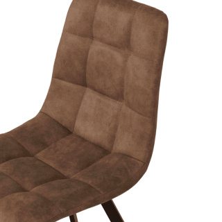 Chaise en taupe stella udc8025