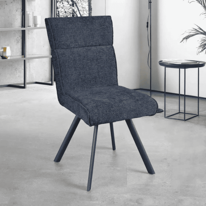 Chaise Ambre bleu