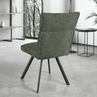 Chaise Ambre vert bouteille