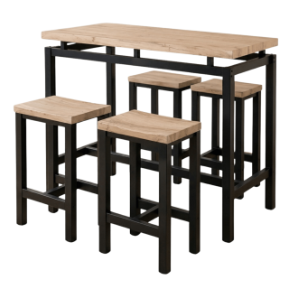 Ensemble table + tabouret Jorel