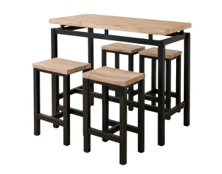 Ensemble table + tabouret Jorel