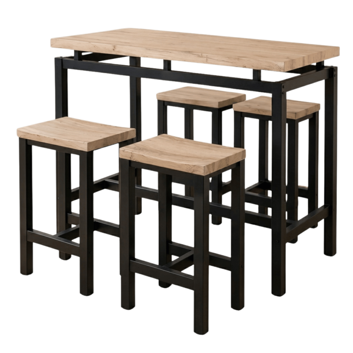 Ensemble table + tabouret Jorel