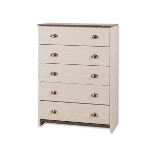 Commode haute 5 tiroirs MH - 4161 arlo