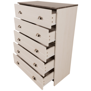 Commode haute 5 tiroirs MH - 4161 arlo