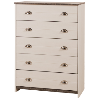 Commode haute 5 tiroirs MH - 4161 arlo