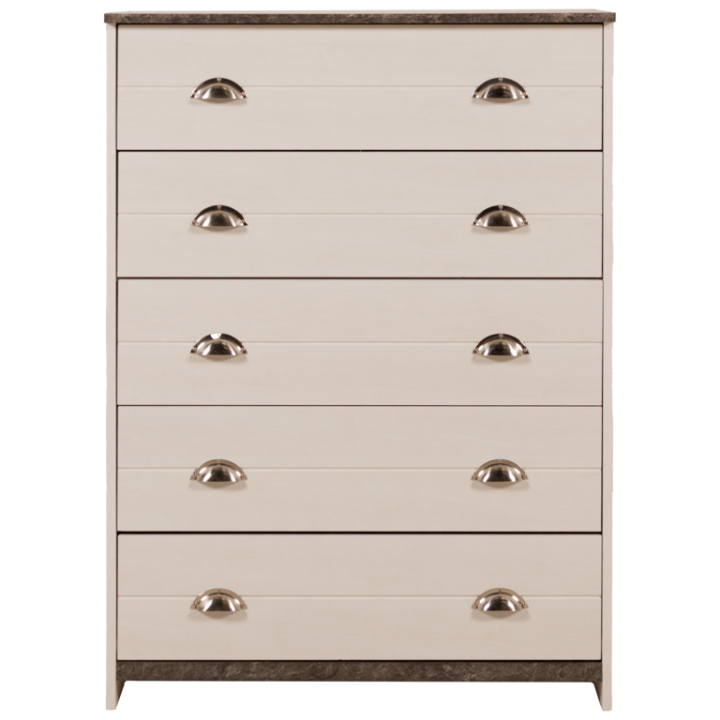 Commode haute 5 tiroirs MH - 4161 arlo