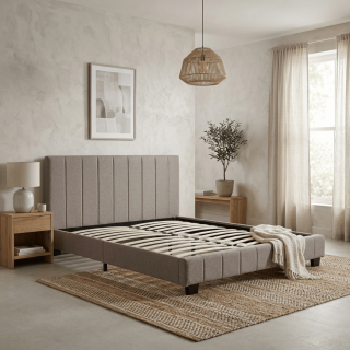 Lit 160 x 200 cm Parker avec sommier