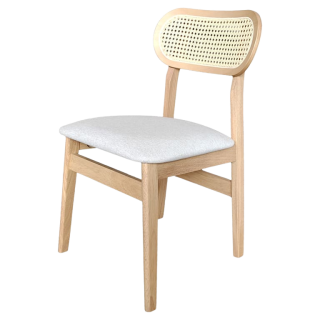 Chaise Louis chêne naturel