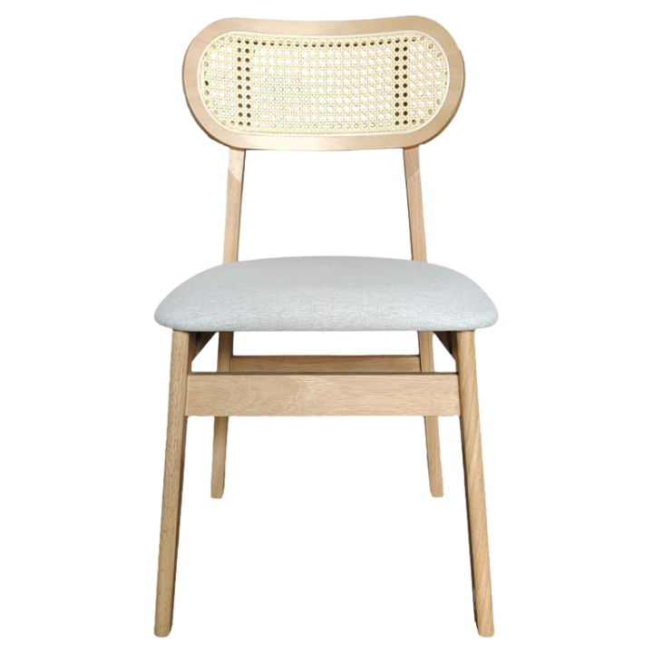 Chaise Louis chêne naturel