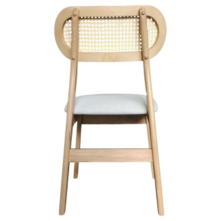 Chaise Louis chêne naturel