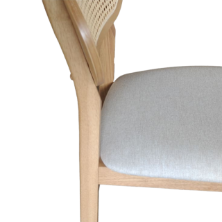 Chaise Louis chêne naturel