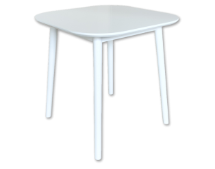 Table carrée Tony blanche