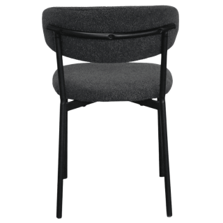 Maxima Chaise bouclé anthracite