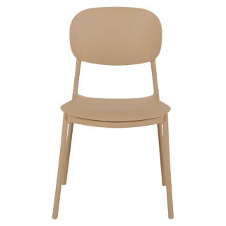 Chaise empilable Alba taupe