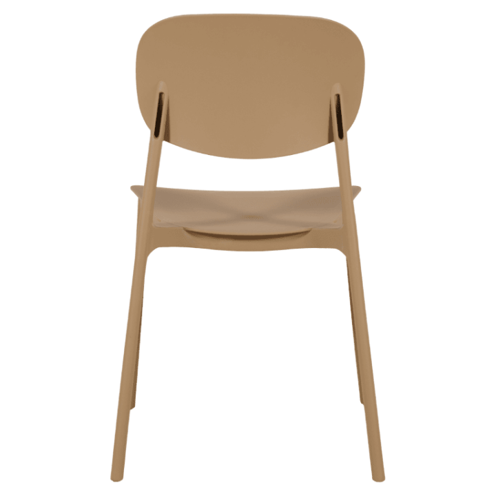Chaise empilable Alba taupe