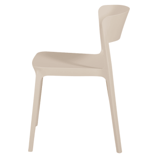 Chaise empilable Lilo Blanc