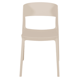 Chaise empilable Lilo Blanc